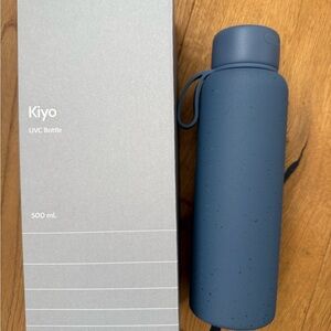 Kiyo UVC Water Bottle - Slate Blue